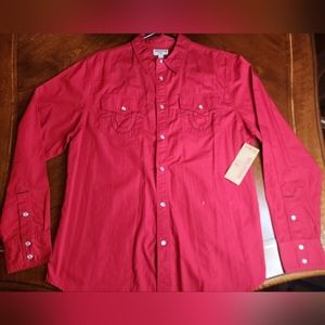 NWT True Religion LS Western Shirt XL
